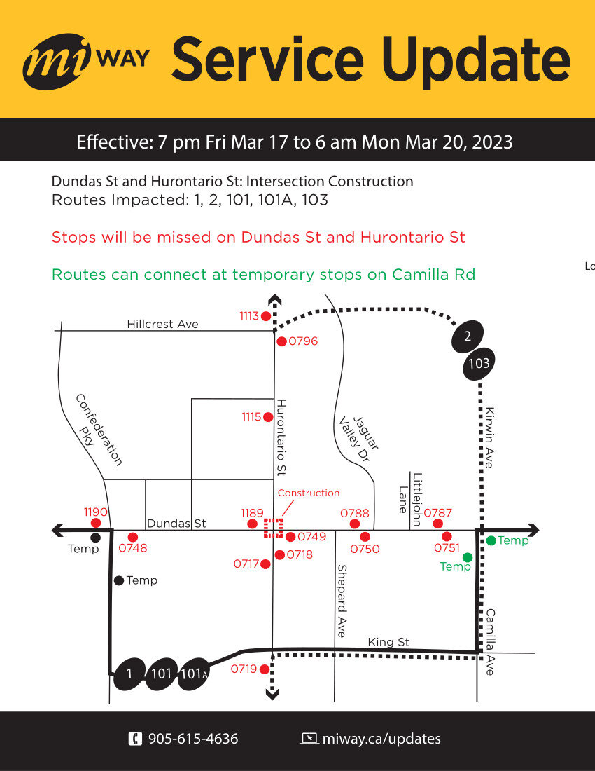 2023 - 03 -17 - Hurontario - Dundas closure - Hurontario LRT - MiWay detours - routes 1-2-101-103.jpg