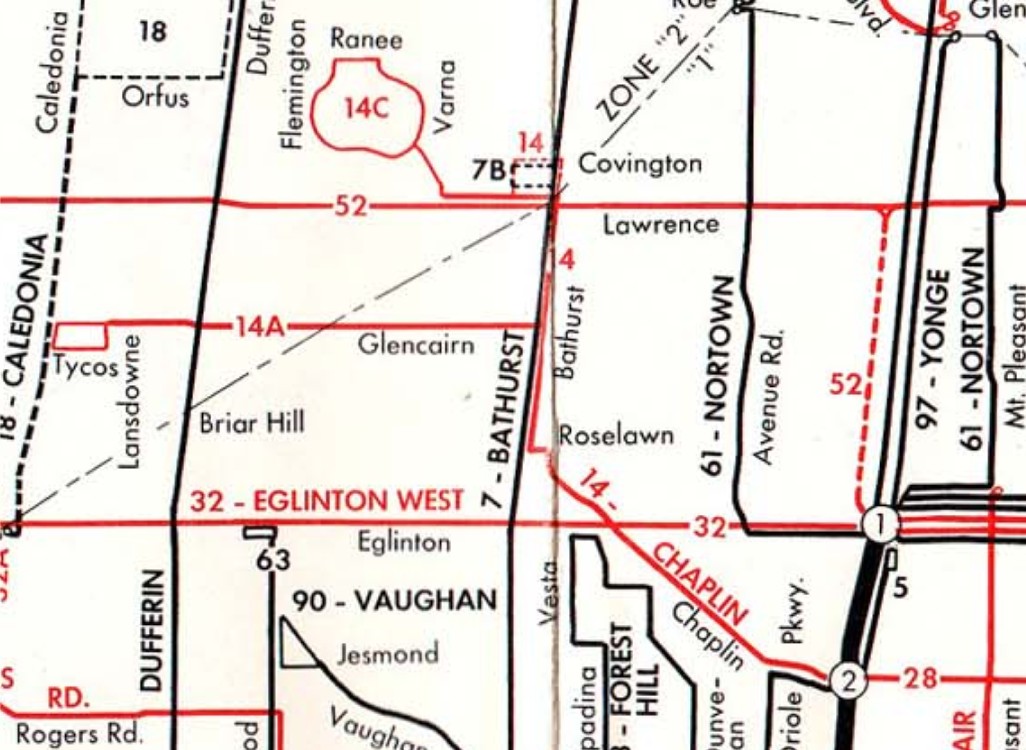 TTC 0000 14 Chaplin Map May 11, 1968