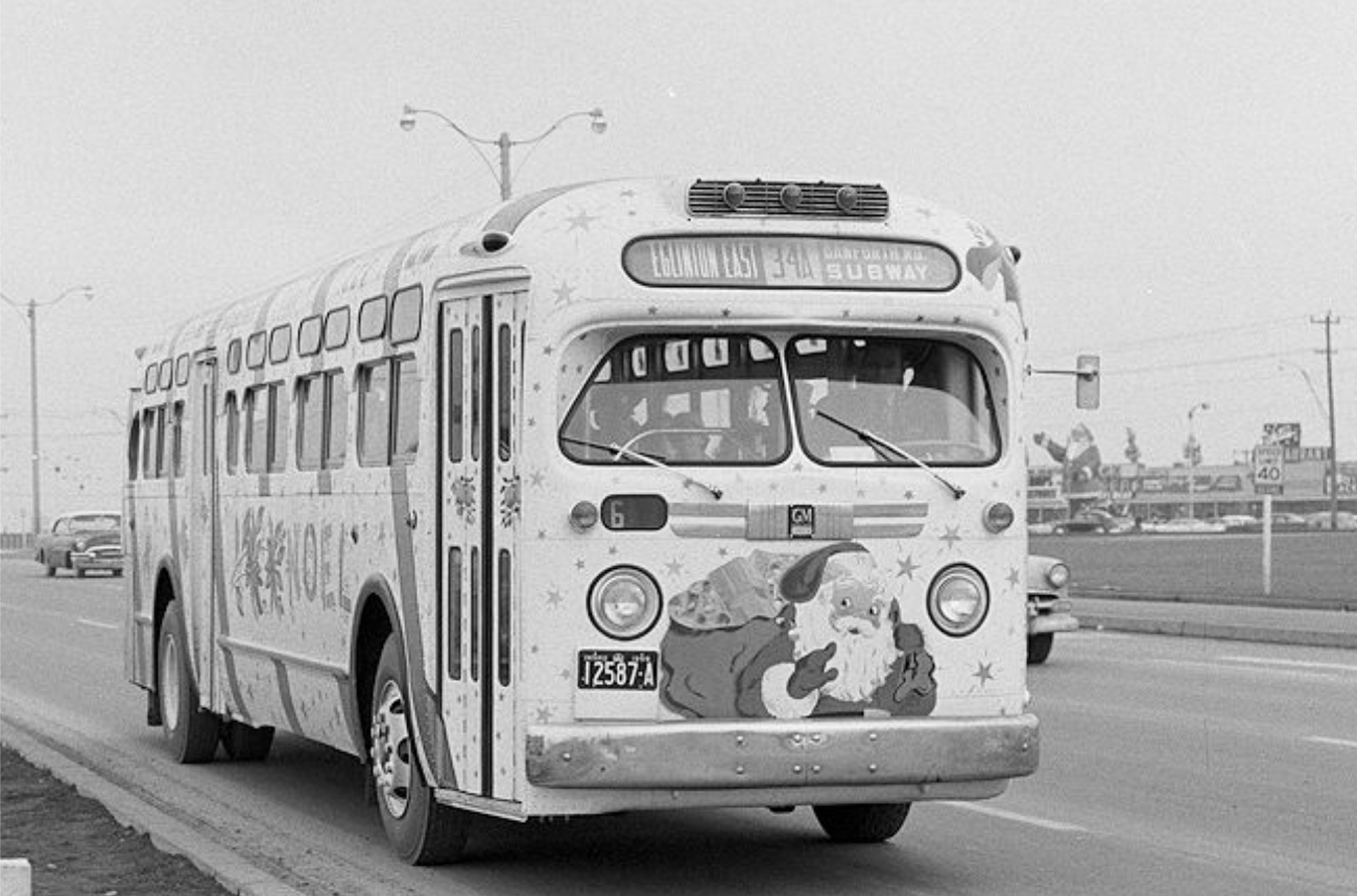 19561200 - Christmas Buses - Eglinton East