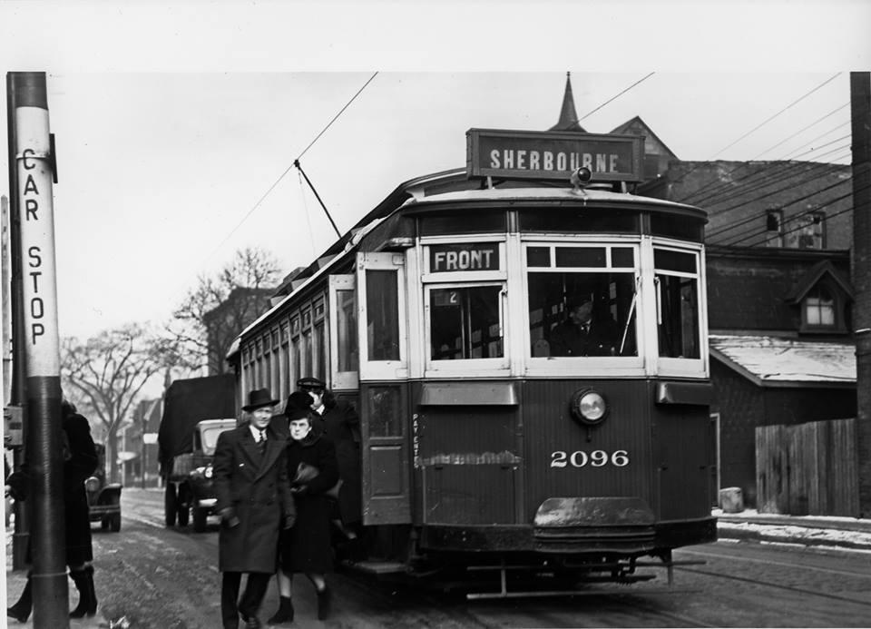 Sherbourne Streetcar 1940