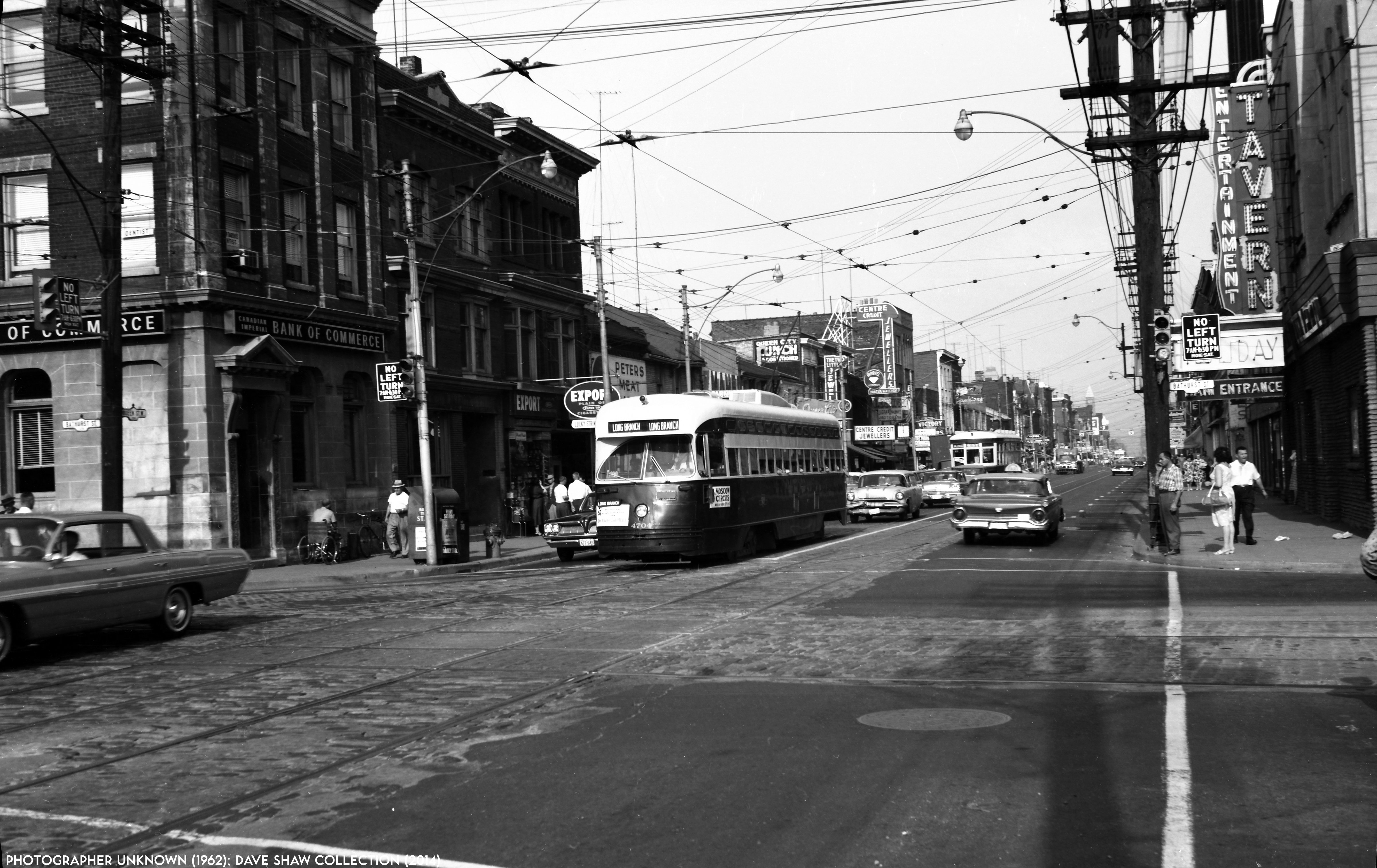 19620830 - 507 Long Branch - 4704 WB on Queen at Bathurst