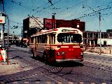 CCF coach 9109 enters Dundas West Station. Photo donated by Brad O'Brien