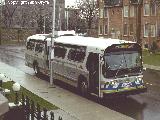 Leased Edmonton coach at Shaw and Adelaide, photo by Alan Gryfe